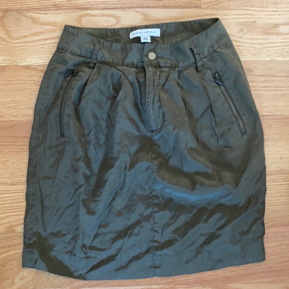Army Green Skirt!!!